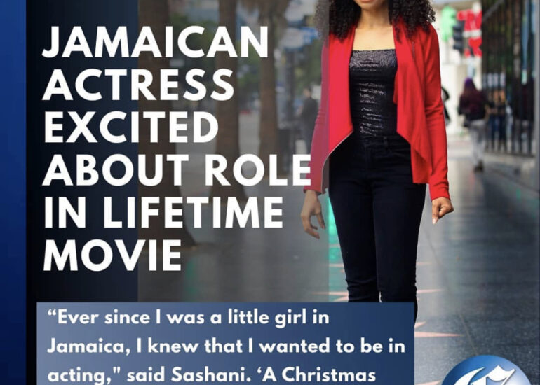 Sashani Nichole featured in The Gleaner, Jamaican actress excited about her role in A Christmas Winter Song