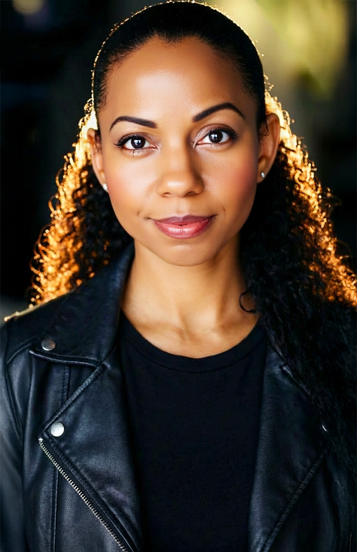 Sashani Nichole headshot in black